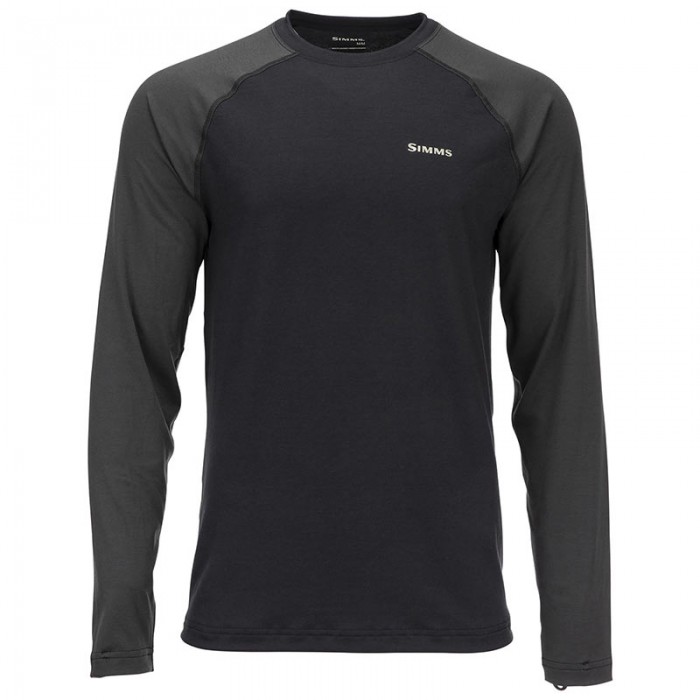 Термофутболка Simms Lightweight Baselayer Top (Black)