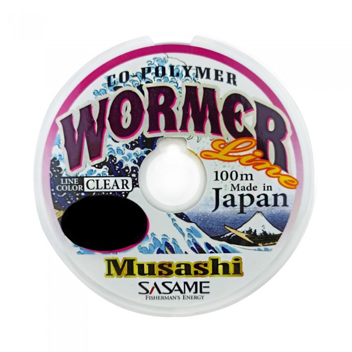 Леска Sasame Nylon MUSASHI 100м