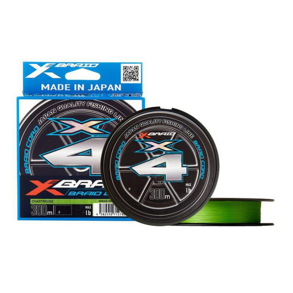 Шнур YGK X-Braid Braid Cord X4 300m