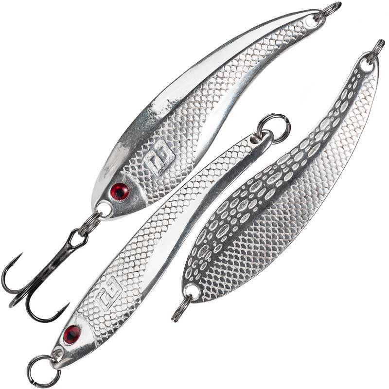 Блесна RB Kukri 17гр серебрение, 62мм