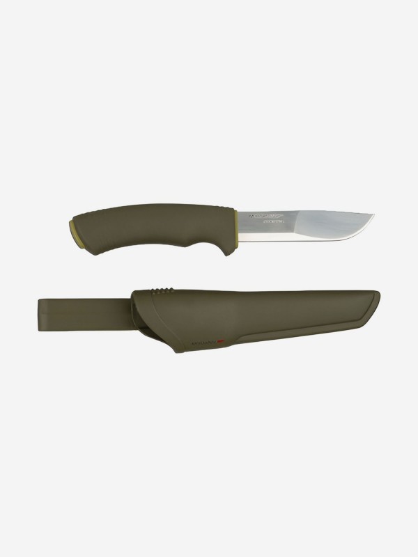 Нож туристический Morakniv Bushcraft Forest нерж.сталь (зеленый)
