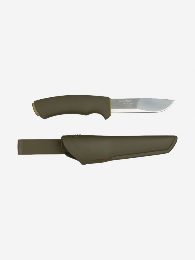 Нож туристический Morakniv Bushcraft Forest нерж.сталь (зеленый)