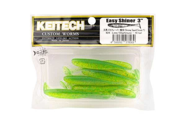 Приманка силиконовая Keitech Easy Shiner 3 1 уп