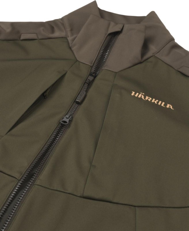 Куртка флис. Magni Willow green/Shadow brown