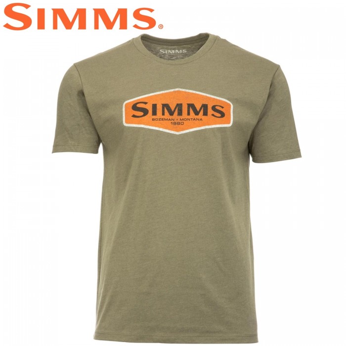 Футболка Simms Logo Frame T-Shirt
