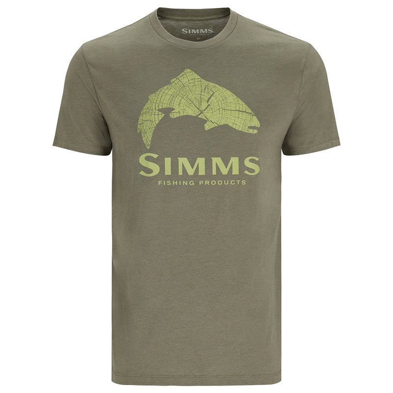Футболка Simms Wood Trout Fill T-Shirt