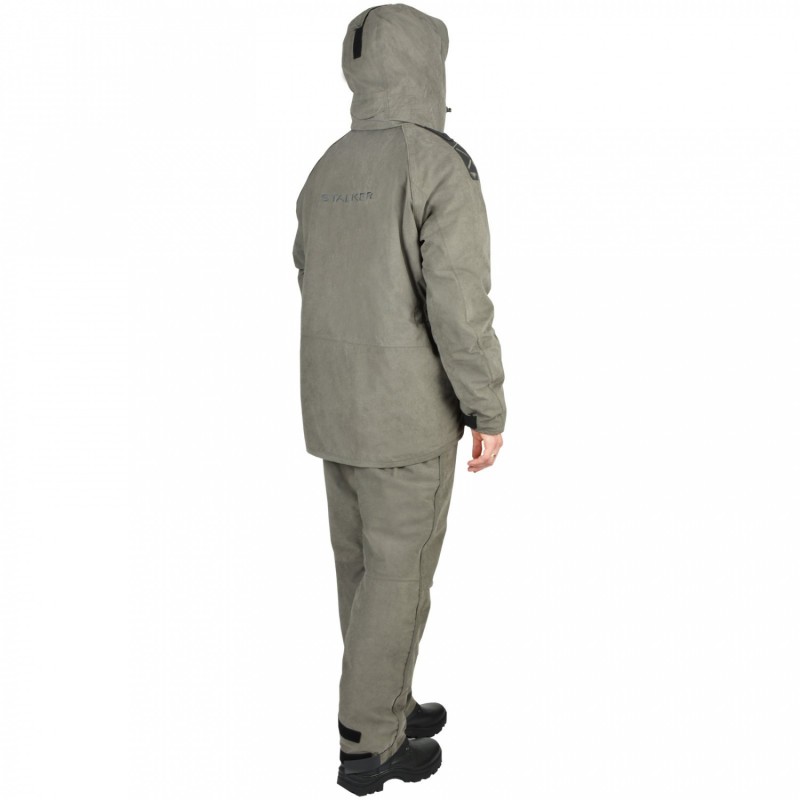 Костюм мужской демисезонный "STALKER II" -15, ISLANDIYA серый 98112-16