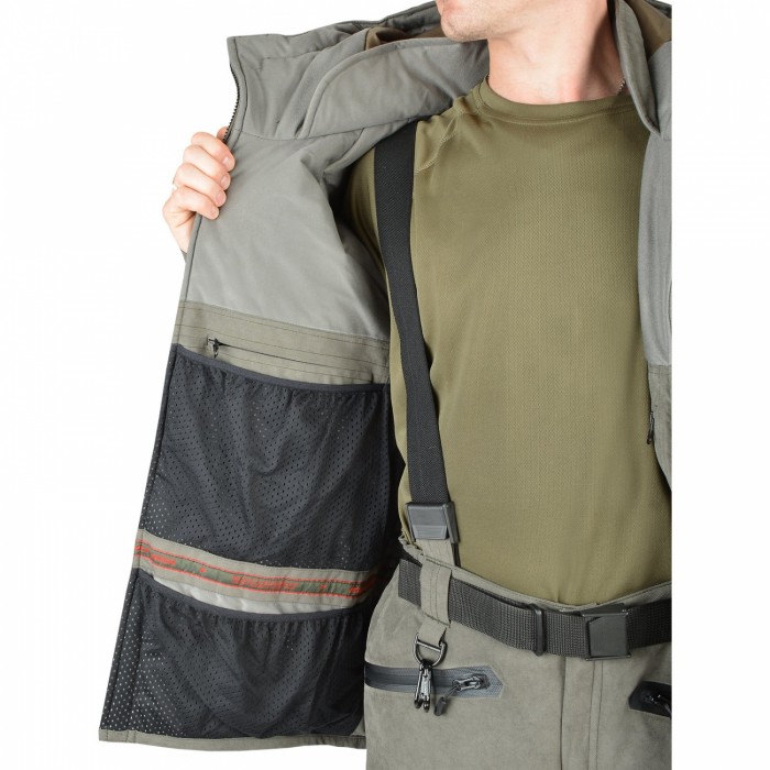 Костюм мужской демисезонный "STALKER II" -15, ISLANDIYA серый 98112-16