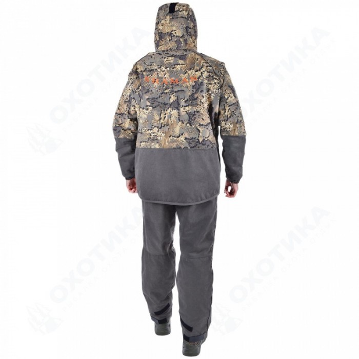 Костюм мужской демисезонный "Tracker V", zamsha, дуб/oak wood S-315-2