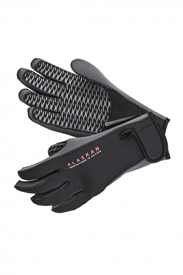 Перчатки неопреновые Alaskan черн./сер.р.