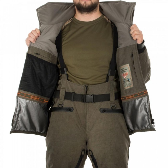 Костюм мужской демисезонный "HUNTER II" -15, хаки ISLANDIYA