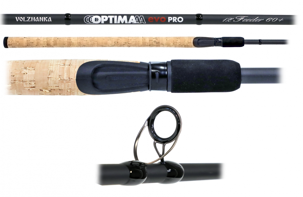 Удилище фидер "Volzhanka Optima Evo Pro 14ft"4.2м тест 120+гр