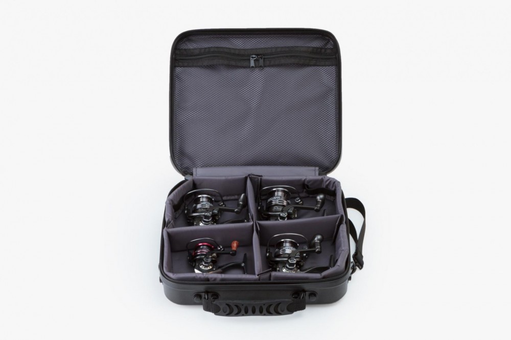 Кейс для 4-х катушек 1000-4000 31,5*27,5*10 черный KK1-4BLK4