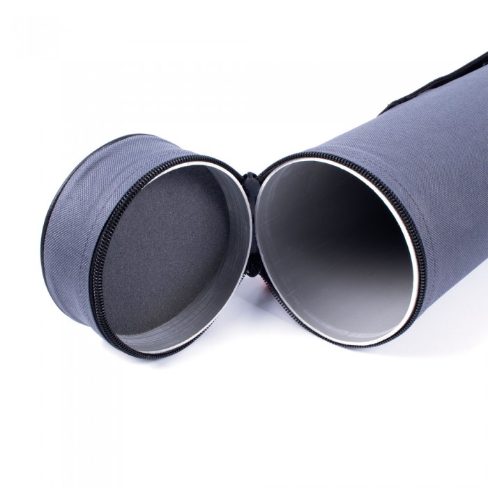 Тубус для удилищ "СЛЕДОПЫТ" d-110 мм, L-145 см, цв. серый PF-RT-145