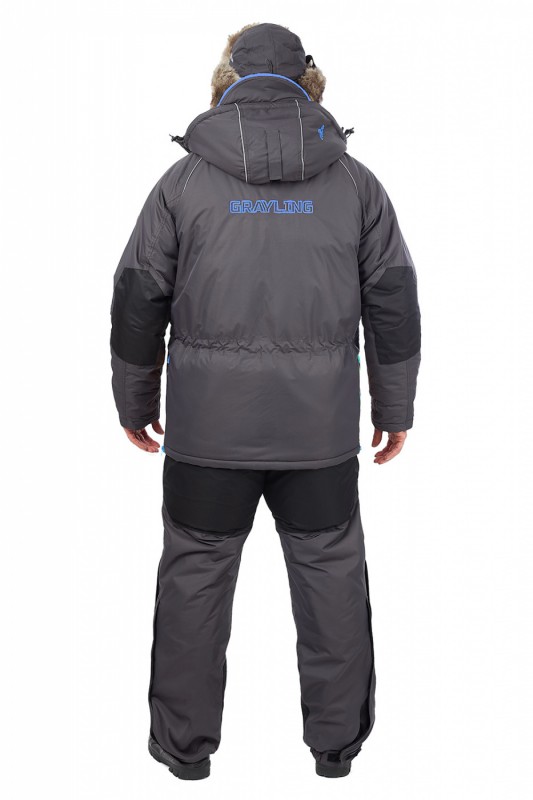 Камчатка МАГМА костюм для рыбалки GRAYLING. зимний, т.графит-синий