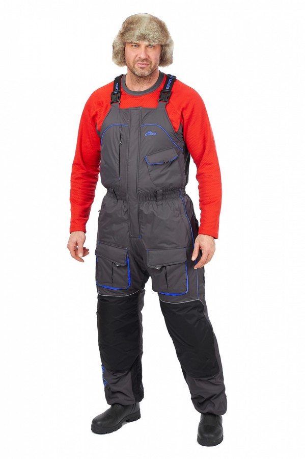 Камчатка МАГМА костюм для рыбалки GRAYLING. зимний, т.графит-синий