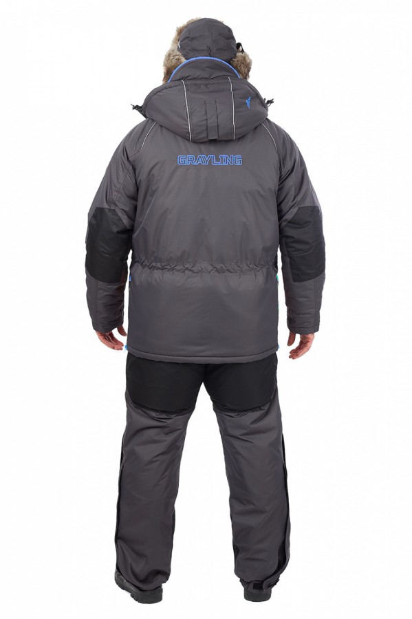Камчатка МАГМА костюм для рыбалки GRAYLING. зимний, т.графит-синий