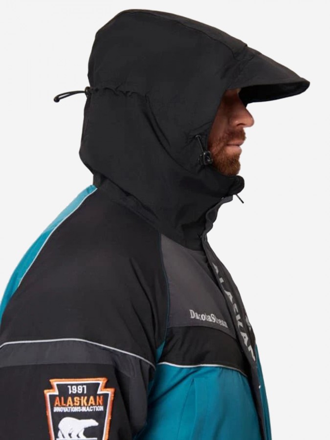 Костюм зимний Alaskan Dakota Stream мор.волн/cер/черн (куртка+ полукомбинезон)