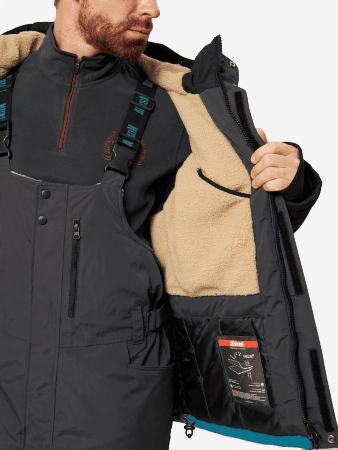 Костюм зимний Alaskan Dakota Stream мор.волн/cер/черн (куртка+ полукомбинезон)