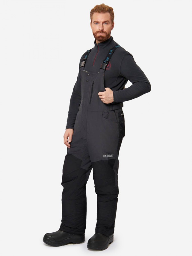 Костюм зимний Alaskan Dakota Stream мор.волн/cер/черн (куртка+ полукомбинезон)