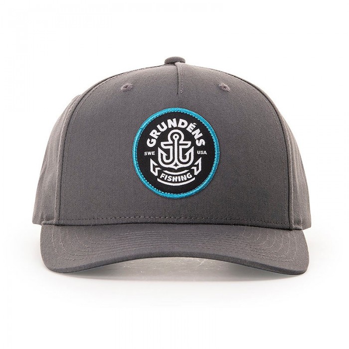 Кепка Grundens Icon Anchor Trucker (Charcoal, One Size)