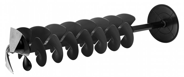 Шнек ледобура с адапт. под шурупов. Rextor THUNDERBOLT S пласт. спираль 150мм, RET-150-ACS