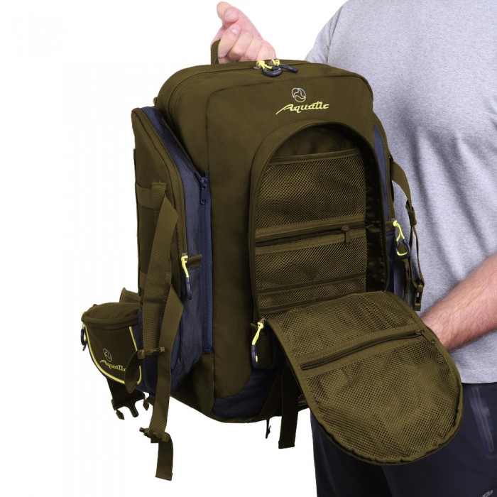 Рюкзак для рыбалки и охоты Aquatic Р-30ХC (цвет:хаки/синий, 30л)