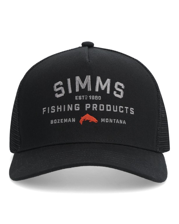 Кепка Simms Double Haul Trucker (Black)