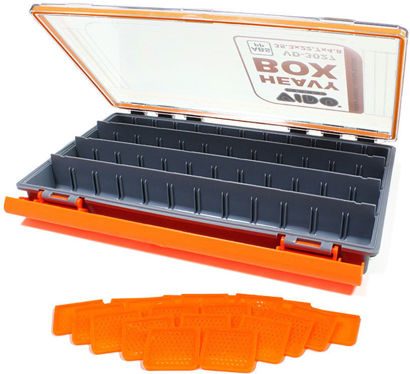 Коробка для приманок VD-3027 HEAVY BOX, размер 35.3х22.7х4.8 см