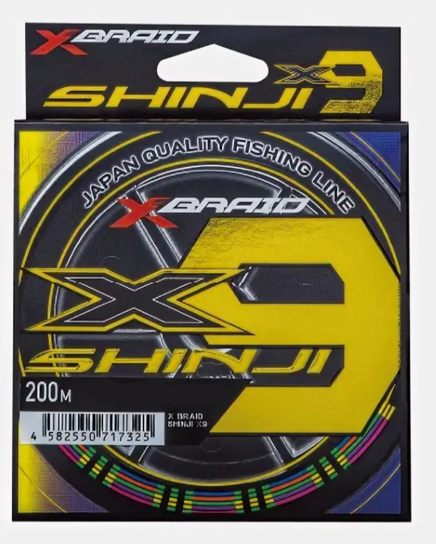 Шнур YGK X-Braid Shinji X9 200m