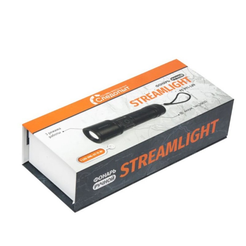Фонарь ручной "СИБИРСКИЙ СЛЕДОПЫТ-STREAMLIGHT", 1 LED
