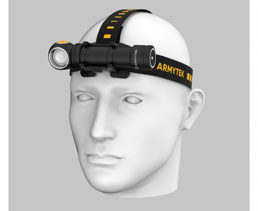 Фонарь Armytek Wizard C2 Pro MAX Magnet USB Sand Белый