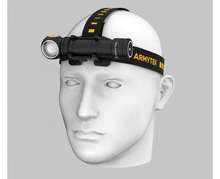 Фонарь Armytek Wizard C2 Pro MAX Magnet USB Sand Белый