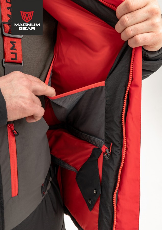 Костюм TITAN2 -45 графит/черный