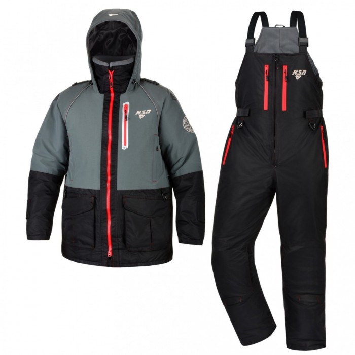 Костюм-поплавок мужской зимний "Rescuer VII comfort", hardguard, серый 98159-17