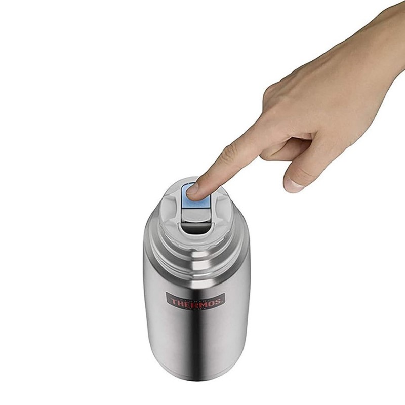 Термос THERMOS FBB-1000 GR 1L (материал - нержавеющая сталь, цвет серый, объём 1л)