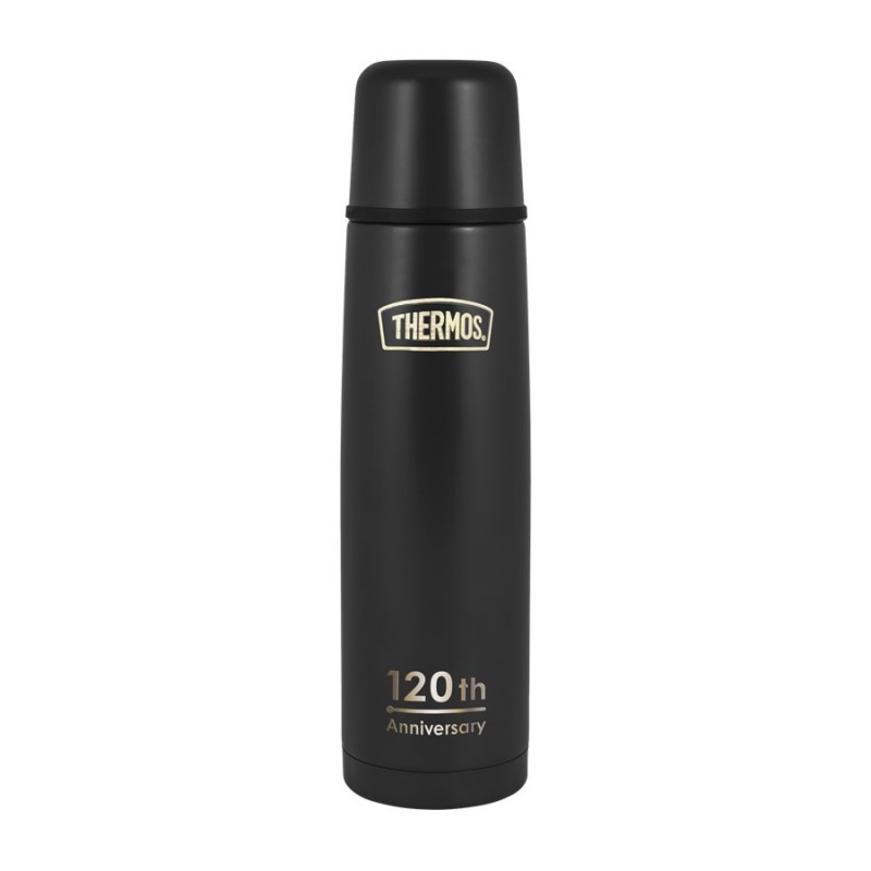 Термос THERMOS FBB-1000 GOLD 1L (материал - нержавеющая сталь, цвет чёрный, объём 1л)