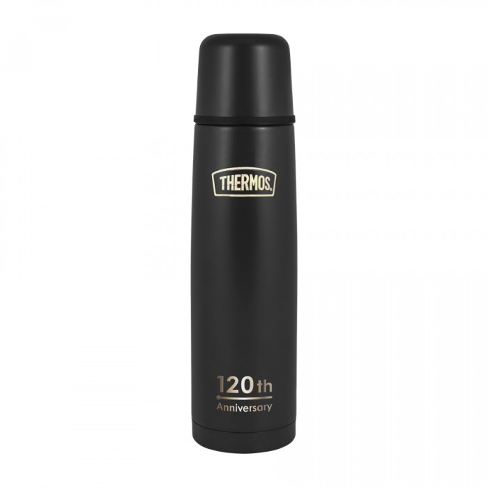 Термос THERMOS FBB-1000 GOLD 1L (материал - нержавеющая сталь, цвет чёрный, объём 1л)
