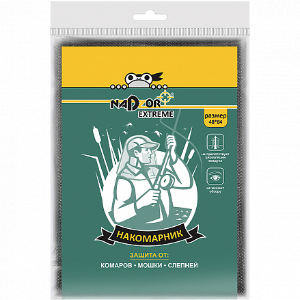 NAK1231 Универсальная противомоскитная сетка на голову,накомарник, Nadzor/4