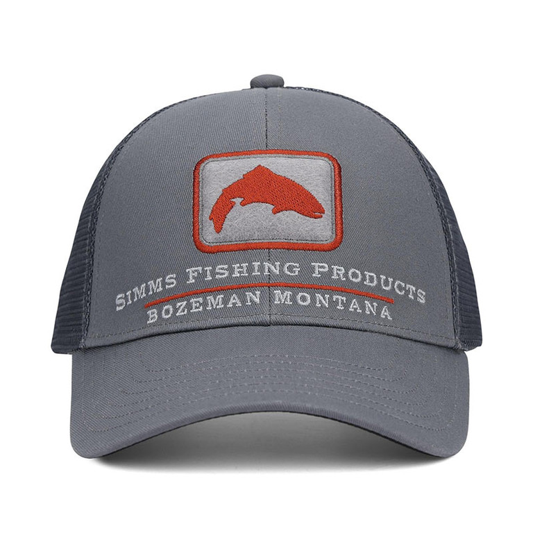 Кепка Simms Single Haul Small Fit Trucker (Gunmetal Trout)