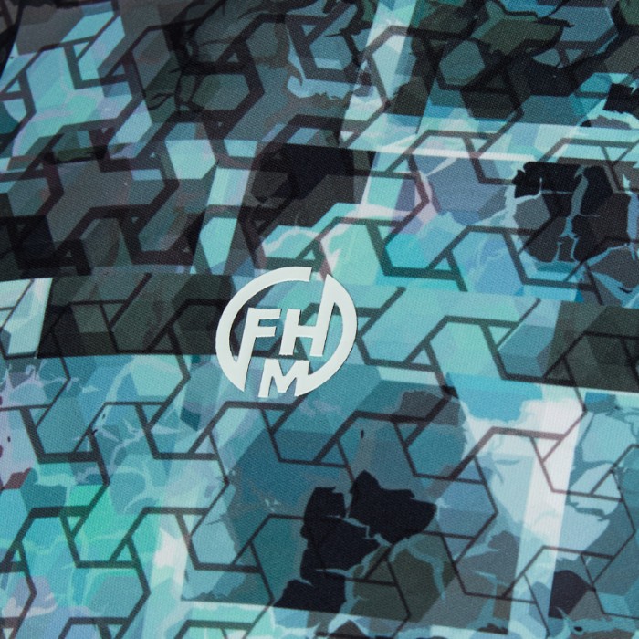 Футболка "Mark Hoodie V3" (Принт мятный )