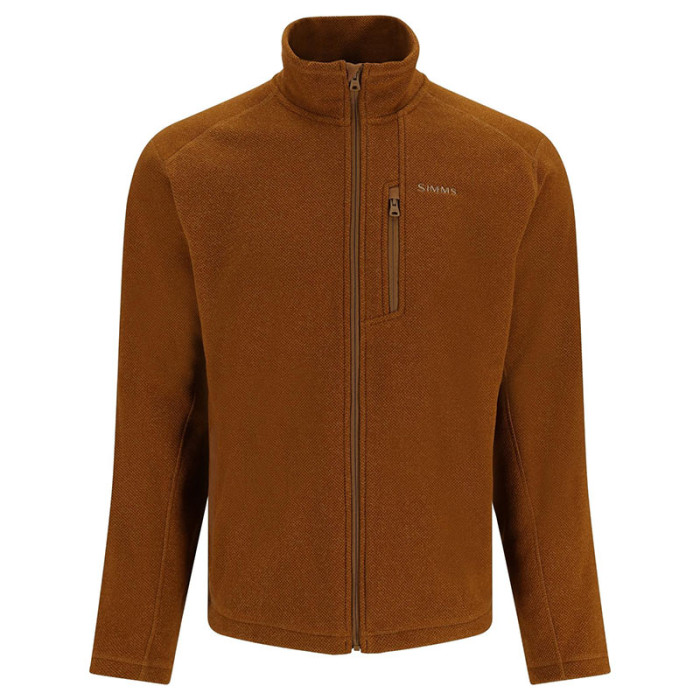 Пуловер Simms Rivershed Full Zip Fleece Jacket (Cobia Heather)