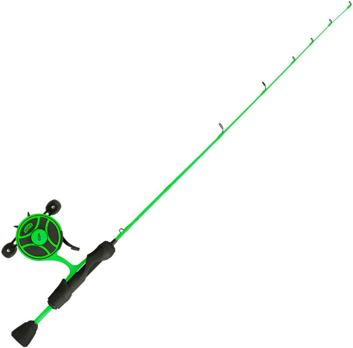 Комбо набор 13FISHING Radioactive Pickle Ice Combo 27" UL RP2-27UL-LH