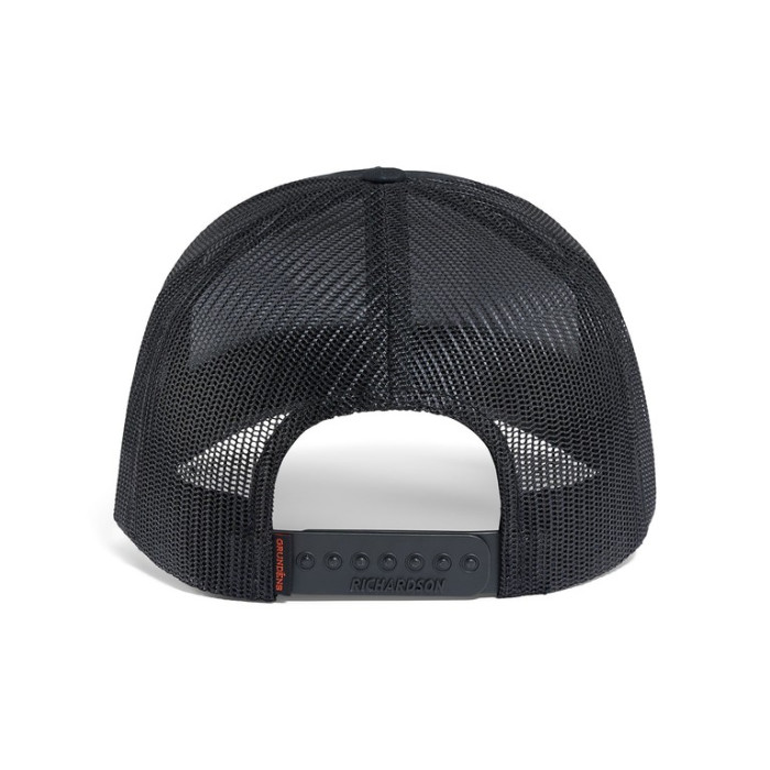 Кепка Grundens Bass Patch Trucker (Black, One Size)