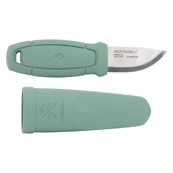 Нож туристический Morakniv Eldris LightDuty (S) Mint Green нерж.сталь (мятно-зеленый)