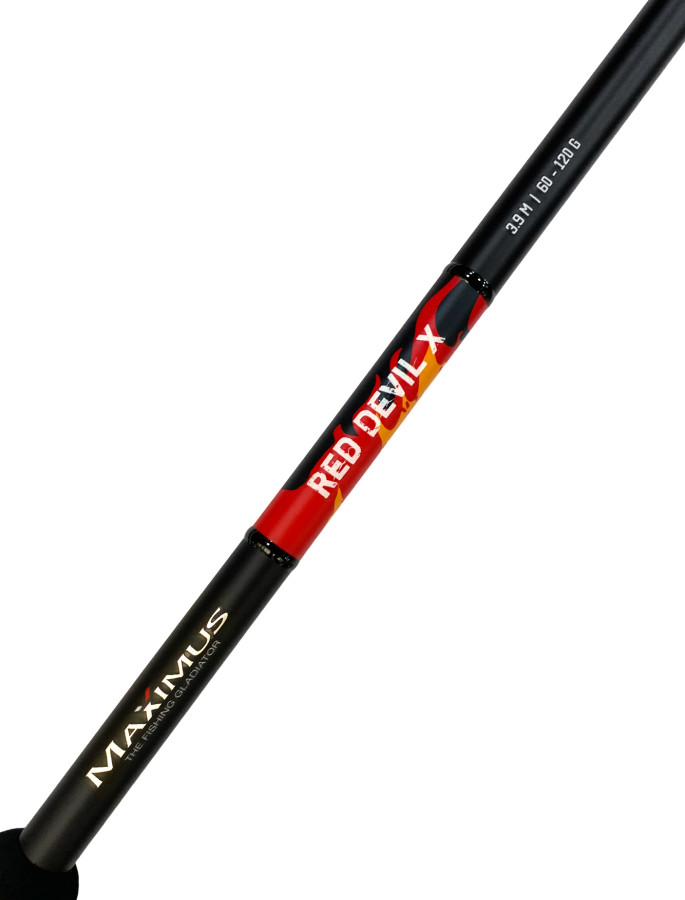 Удилище фидер. Maximus RED DEVIL-X 390H 60/90/120