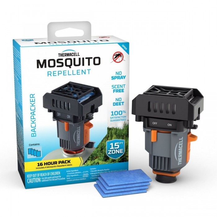 Прибор противомоскитный Thermacell Backpacker (4 пластины в комплекте)