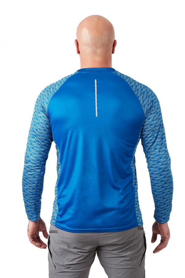 Лонгслив с капюшоном GRAYLING "Sargan" (Сарган) (волны)