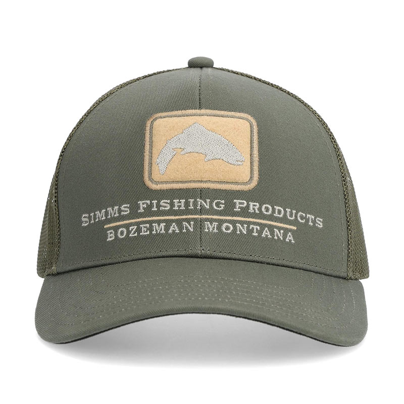 Кепка Simms Double Haul Icon Trucker (Smokey Olive)