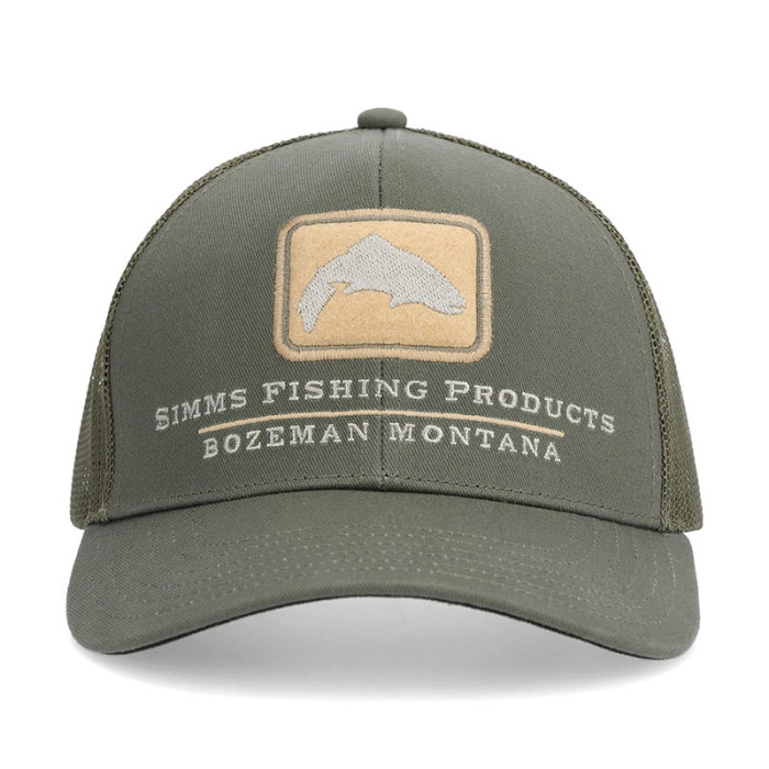 Кепка Simms Double Haul Icon Trucker (Smokey Olive)